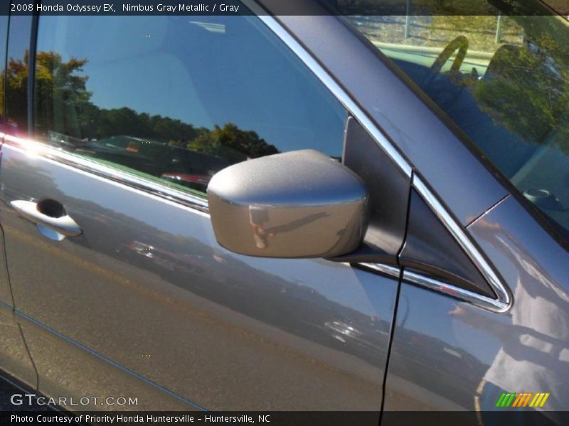 Nimbus Gray Metallic / Gray 2008 Honda Odyssey EX