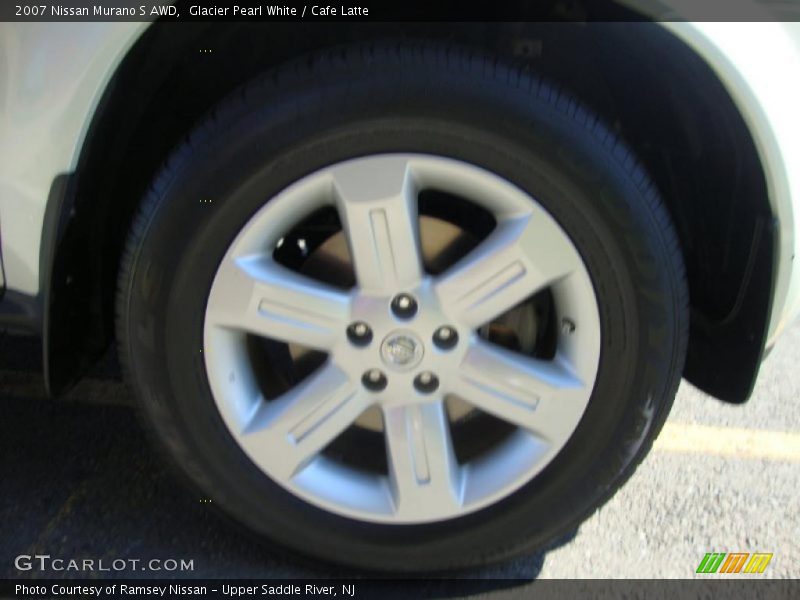 Glacier Pearl White / Cafe Latte 2007 Nissan Murano S AWD