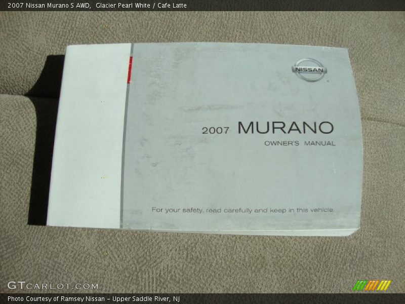 Glacier Pearl White / Cafe Latte 2007 Nissan Murano S AWD