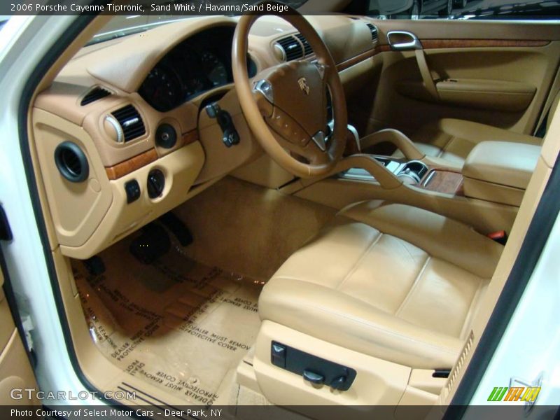 Sand White / Havanna/Sand Beige 2006 Porsche Cayenne Tiptronic
