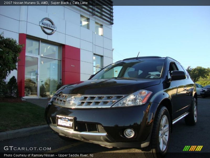 Super Black / Cafe Latte 2007 Nissan Murano SL AWD