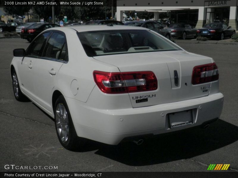 White Suede / Light Stone 2008 Lincoln MKZ AWD Sedan