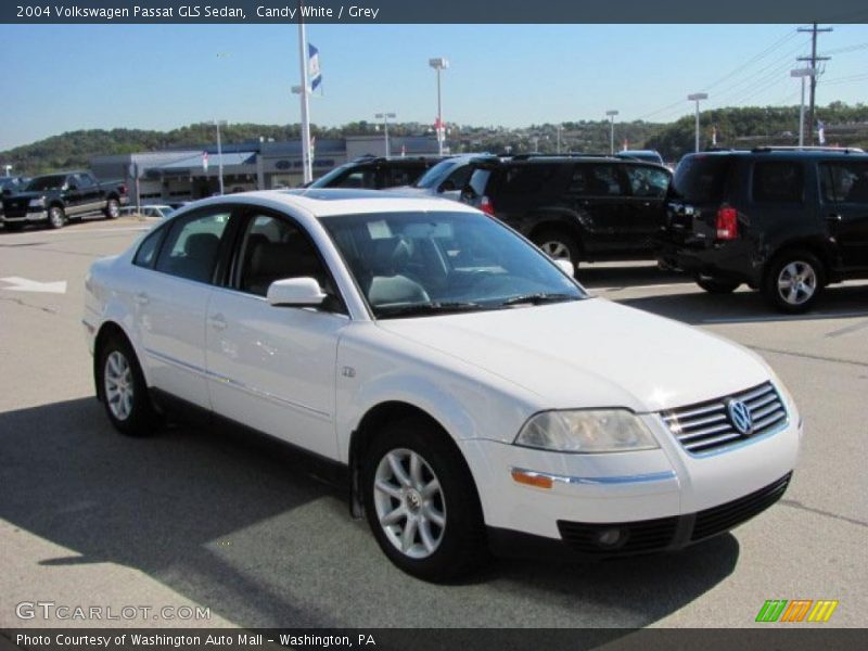 Candy White / Grey 2004 Volkswagen Passat GLS Sedan