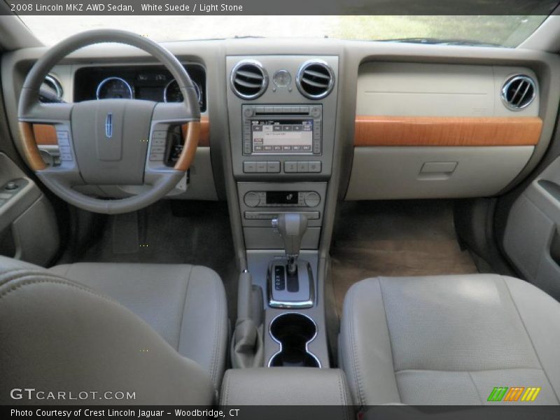 White Suede / Light Stone 2008 Lincoln MKZ AWD Sedan