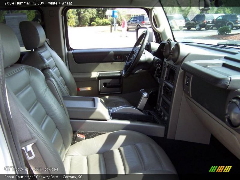 White / Wheat 2004 Hummer H2 SUV