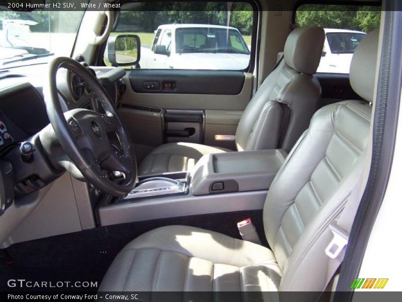 White / Wheat 2004 Hummer H2 SUV
