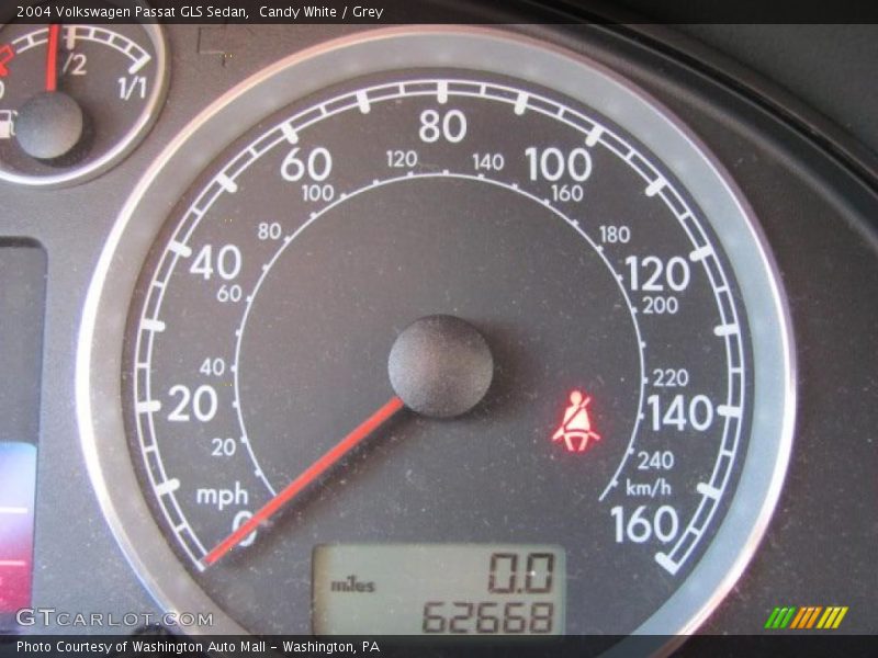Candy White / Grey 2004 Volkswagen Passat GLS Sedan
