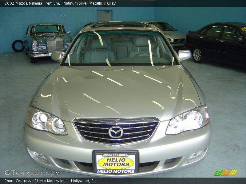 Platinum Silver Metallic / Gray 2002 Mazda Millenia Premium