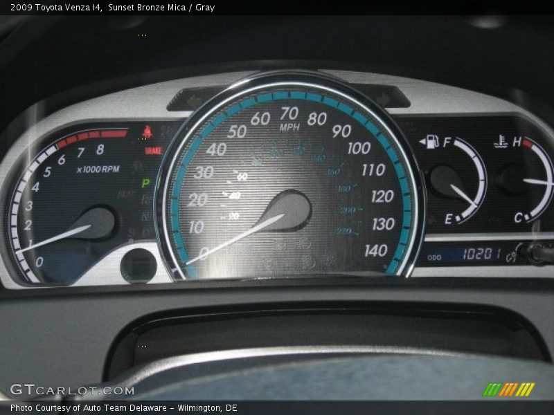 Sunset Bronze Mica / Gray 2009 Toyota Venza I4