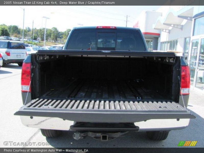 Deep Water Blue / Graphite/Titanium 2005 Nissan Titan LE King Cab 4x4