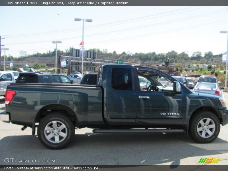 Deep Water Blue / Graphite/Titanium 2005 Nissan Titan LE King Cab 4x4
