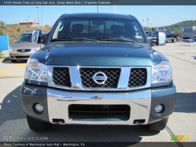 Deep Water Blue / Graphite/Titanium 2005 Nissan Titan LE King Cab 4x4