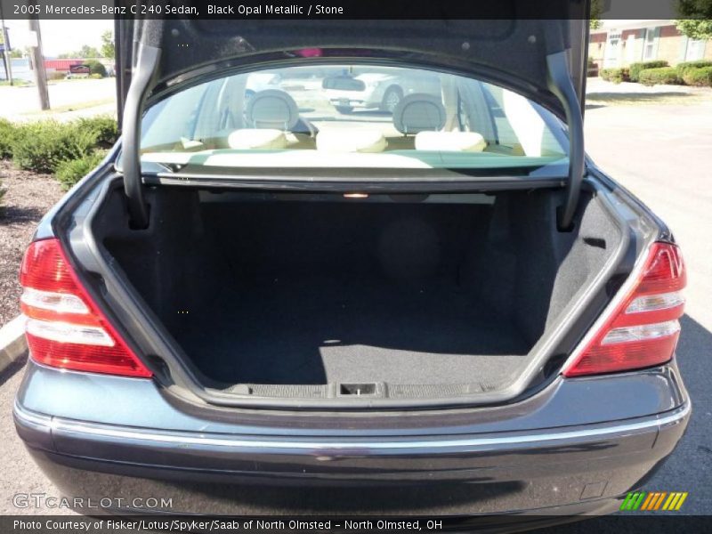 Black Opal Metallic / Stone 2005 Mercedes-Benz C 240 Sedan