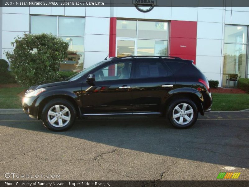 Super Black / Cafe Latte 2007 Nissan Murano SL AWD