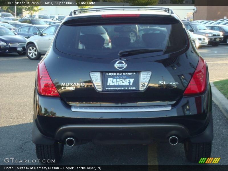 Super Black / Cafe Latte 2007 Nissan Murano SL AWD