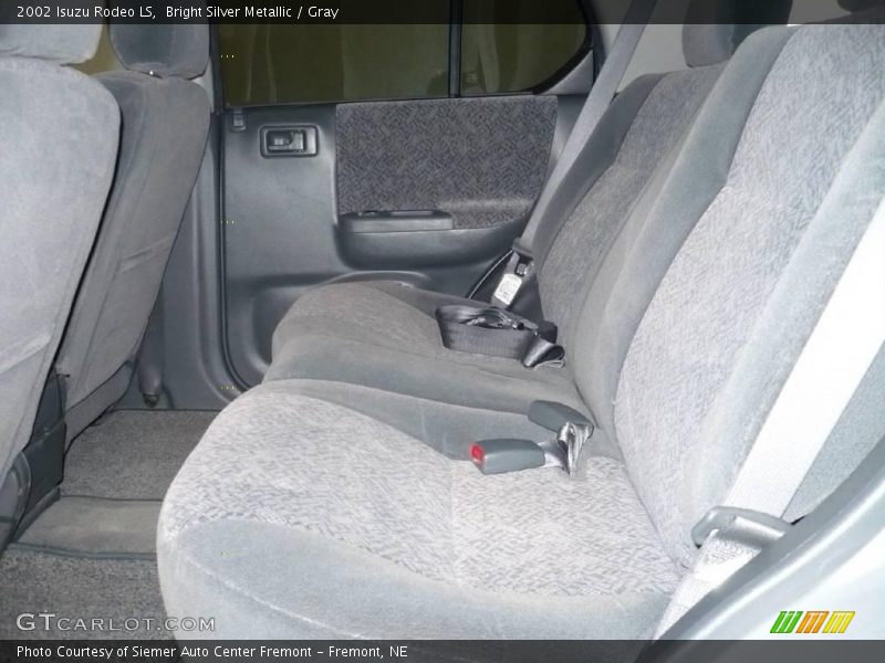 Bright Silver Metallic / Gray 2002 Isuzu Rodeo LS