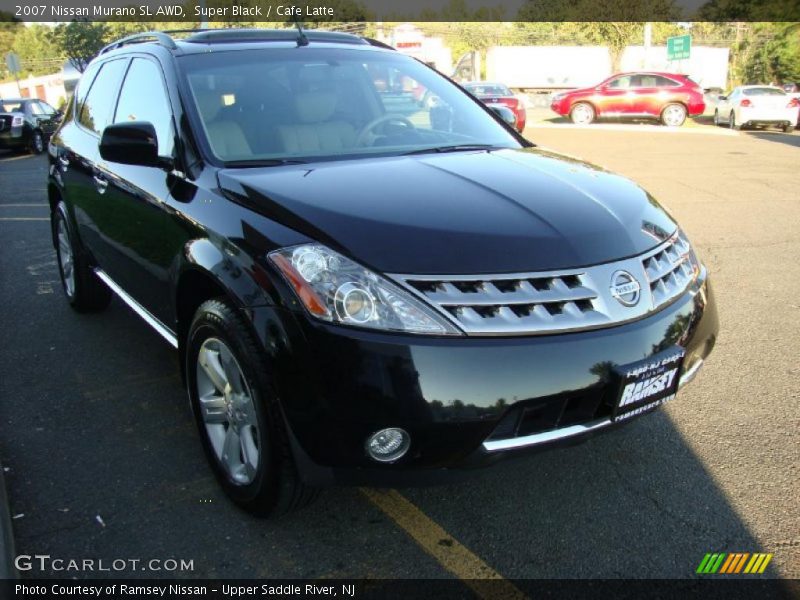 Super Black / Cafe Latte 2007 Nissan Murano SL AWD