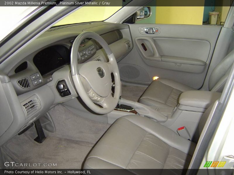 Platinum Silver Metallic / Gray 2002 Mazda Millenia Premium