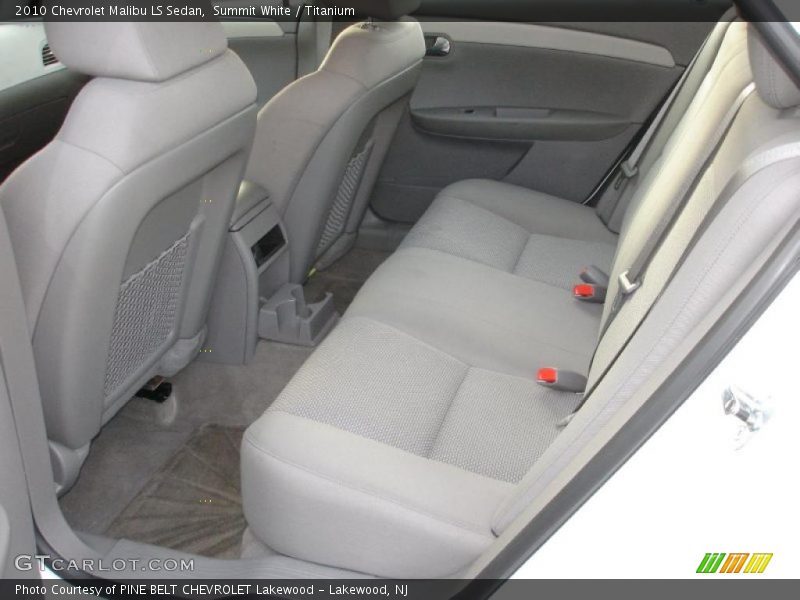 Summit White / Titanium 2010 Chevrolet Malibu LS Sedan