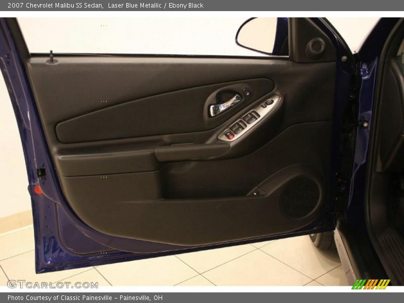 Laser Blue Metallic / Ebony Black 2007 Chevrolet Malibu SS Sedan
