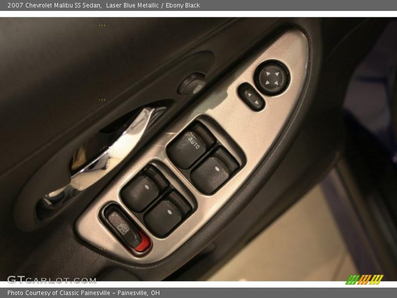 Laser Blue Metallic / Ebony Black 2007 Chevrolet Malibu SS Sedan