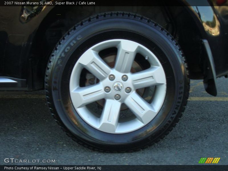 Super Black / Cafe Latte 2007 Nissan Murano SL AWD