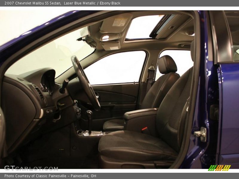 Laser Blue Metallic / Ebony Black 2007 Chevrolet Malibu SS Sedan