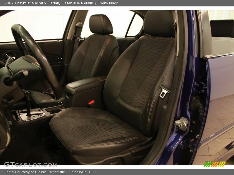 Laser Blue Metallic / Ebony Black 2007 Chevrolet Malibu SS Sedan