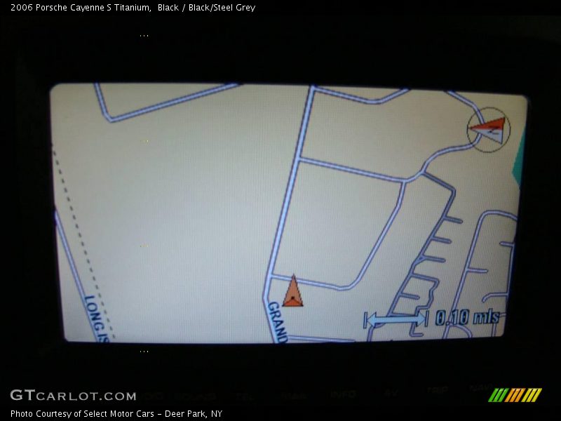 Black / Black/Steel Grey 2006 Porsche Cayenne S Titanium