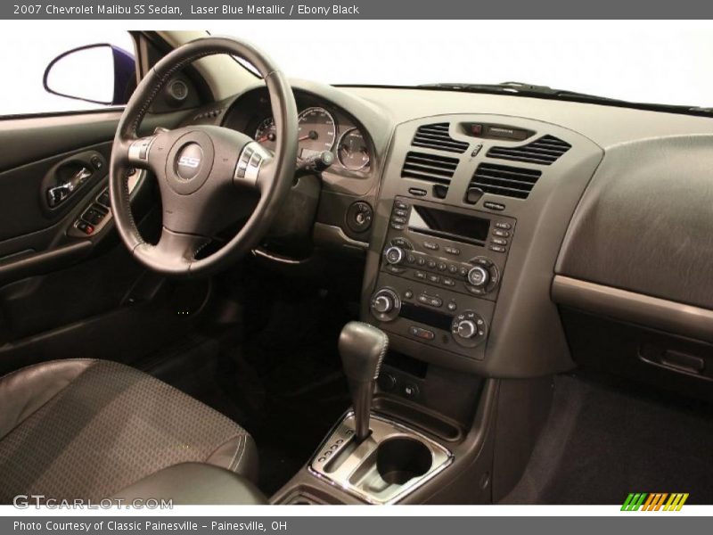 Laser Blue Metallic / Ebony Black 2007 Chevrolet Malibu SS Sedan