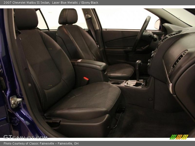 Laser Blue Metallic / Ebony Black 2007 Chevrolet Malibu SS Sedan