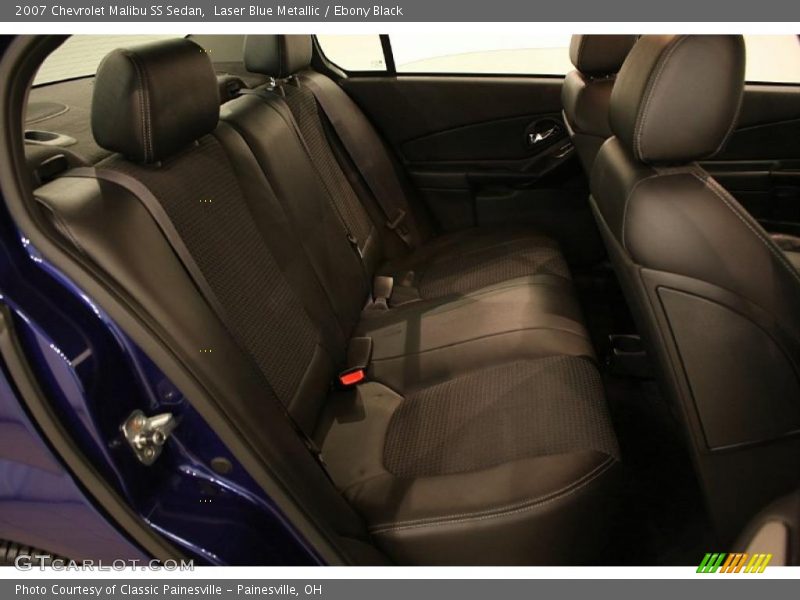 Laser Blue Metallic / Ebony Black 2007 Chevrolet Malibu SS Sedan
