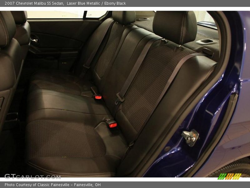 Laser Blue Metallic / Ebony Black 2007 Chevrolet Malibu SS Sedan