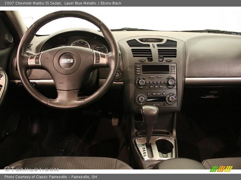Laser Blue Metallic / Ebony Black 2007 Chevrolet Malibu SS Sedan