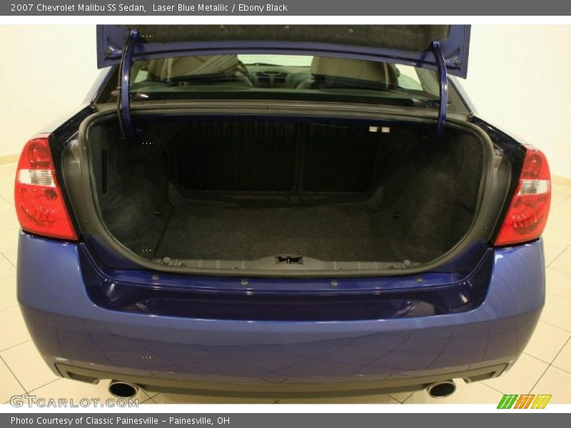Laser Blue Metallic / Ebony Black 2007 Chevrolet Malibu SS Sedan