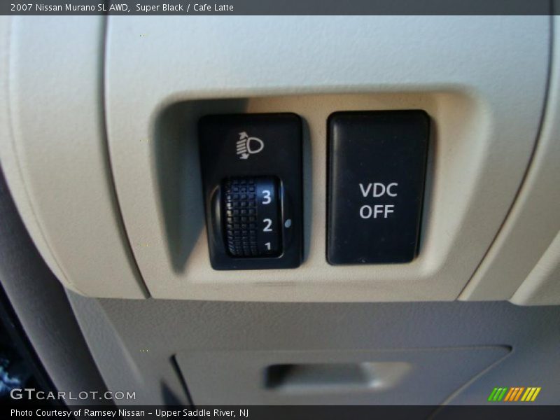 Super Black / Cafe Latte 2007 Nissan Murano SL AWD