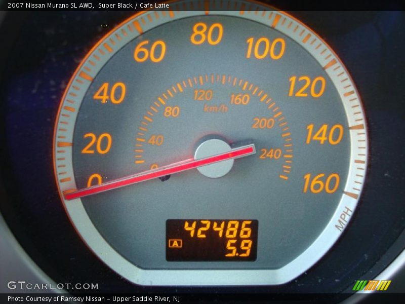 Super Black / Cafe Latte 2007 Nissan Murano SL AWD