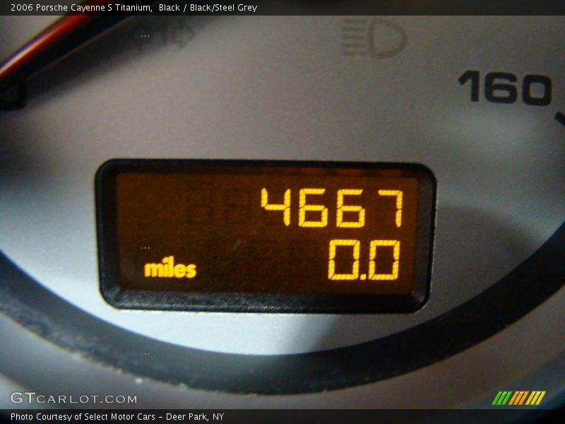 Black / Black/Steel Grey 2006 Porsche Cayenne S Titanium