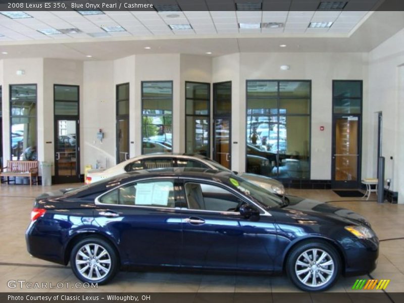 Blue Onyx Pearl / Cashmere 2008 Lexus ES 350