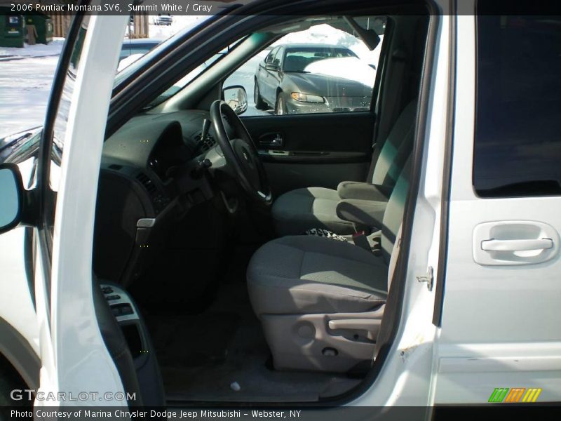 Summit White / Gray 2006 Pontiac Montana SV6