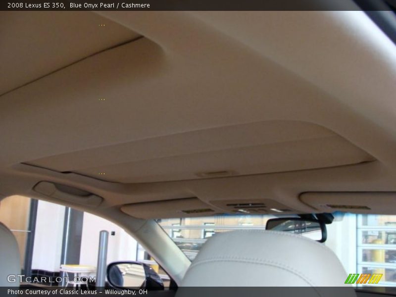Blue Onyx Pearl / Cashmere 2008 Lexus ES 350