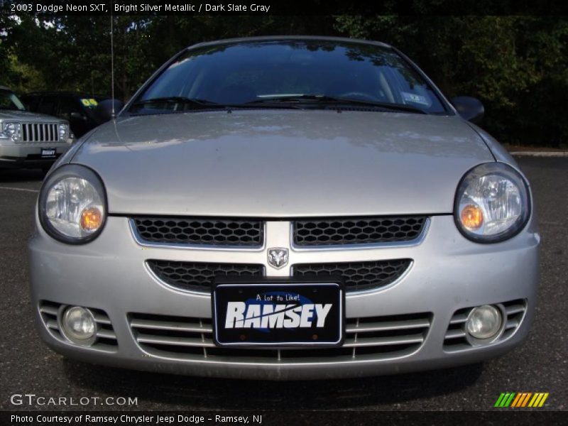 Bright Silver Metallic / Dark Slate Gray 2003 Dodge Neon SXT