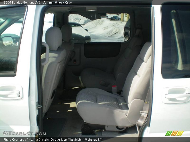 Summit White / Gray 2006 Pontiac Montana SV6