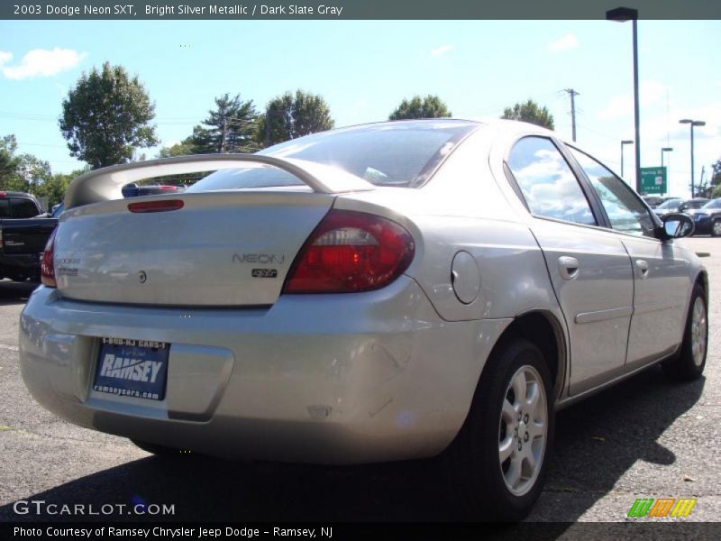 Bright Silver Metallic / Dark Slate Gray 2003 Dodge Neon SXT
