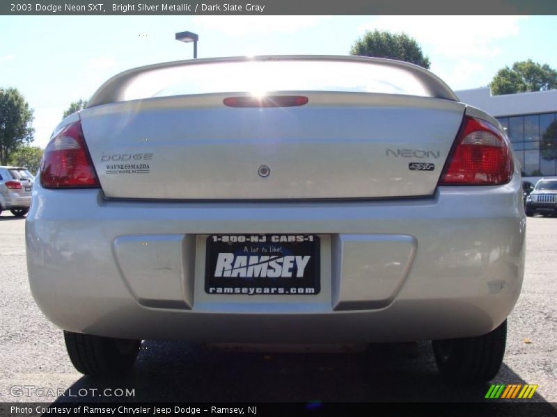 Bright Silver Metallic / Dark Slate Gray 2003 Dodge Neon SXT