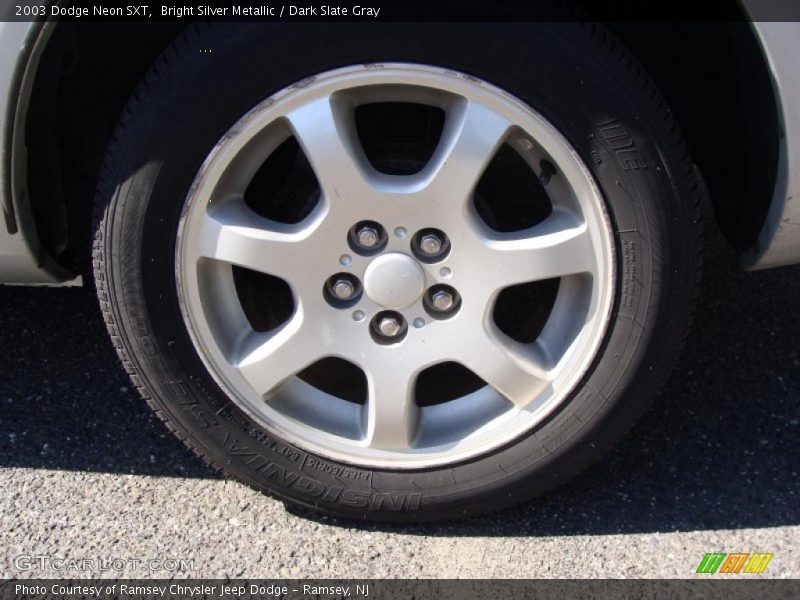 Bright Silver Metallic / Dark Slate Gray 2003 Dodge Neon SXT