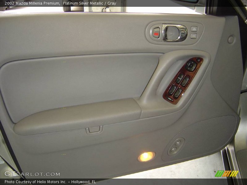 Platinum Silver Metallic / Gray 2002 Mazda Millenia Premium