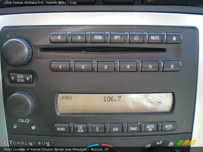 Summit White / Gray 2006 Pontiac Montana SV6