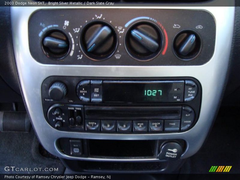 Bright Silver Metallic / Dark Slate Gray 2003 Dodge Neon SXT