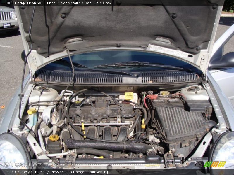 Bright Silver Metallic / Dark Slate Gray 2003 Dodge Neon SXT